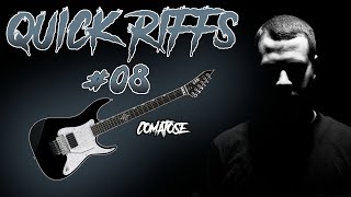 Chimaira COMATOSE Guitar Lesson | Quick Riffs #08