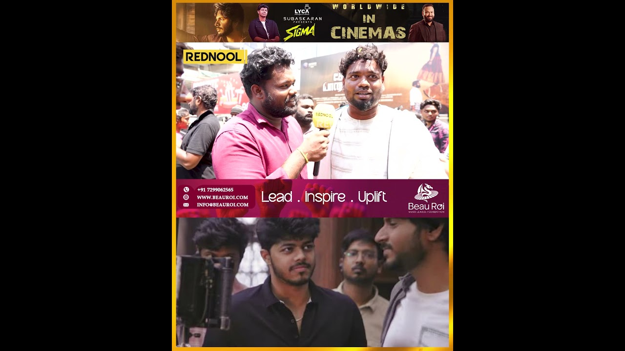 Jason Sanjay கண்டிப்பா Hero ஆகணும்.! 🤗❤️ | SIGMA Movie Public Review