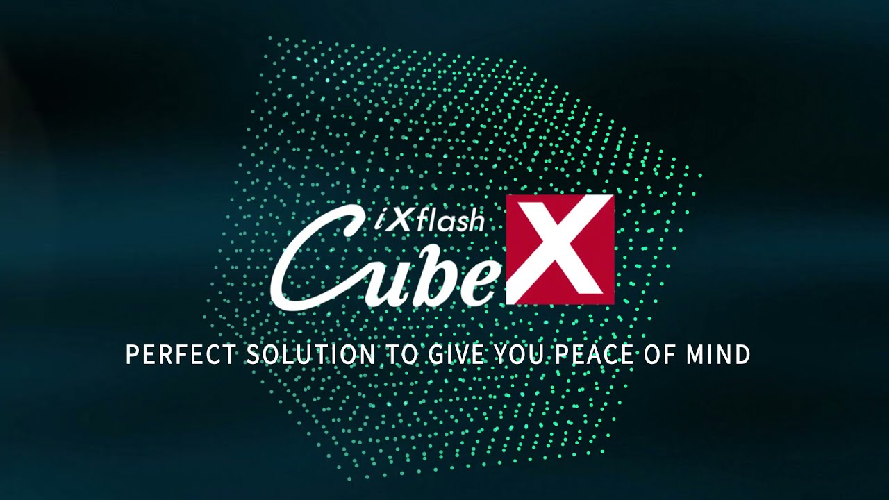 The iXflash Cube: Backup your iPhone and iPad while it's charging to give you peace of mind.