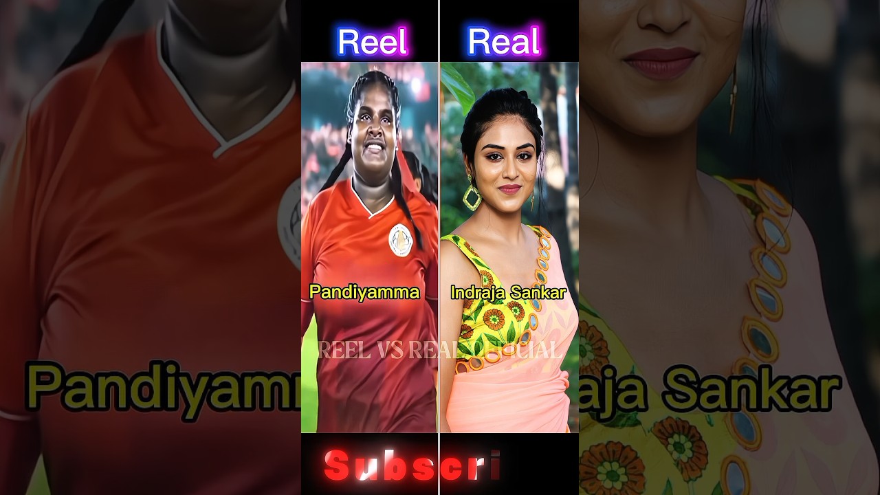 Bigil Movie All Carecter Reel Vs Real Life 