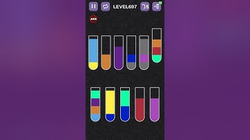 water_level_697 #watersortpuzzle #puzzle #game #sortpuzzle #color