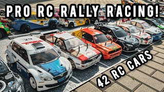 I've thrown my race away! Racing among the bests! Rc Rally Championship