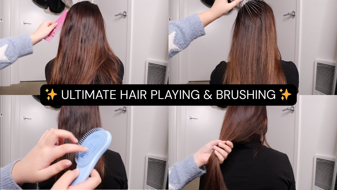 ASMR | Ultimate Hair Tingles ✨ Gentle Brushing, Scalp Scratching, Soft Whispers & Relaxing Triggers