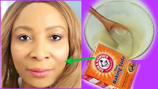 SOFTEN YOUR FACE AND LOOK 10 YEARS YOUNGER USING BAKING SODA | MINIMIZE WRINKLES + FINE LINES