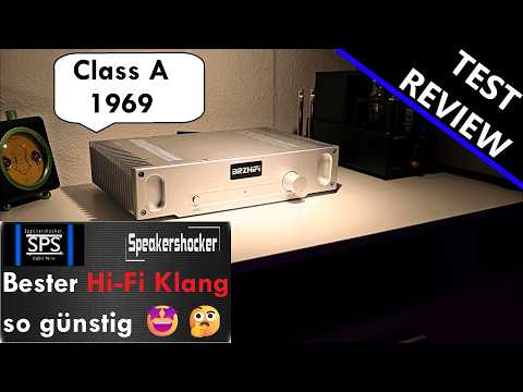 JLH 1969 Amplifier Review / Soundcheck. Comparing Class A and Class AB: How does the BRZHiFi PA-4...