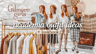 lets watch gilmore girls & style academia outfits + lookbook 🍁