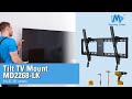 How to hang tv on wall  tutorial with mounting dream tv mount md2268lk