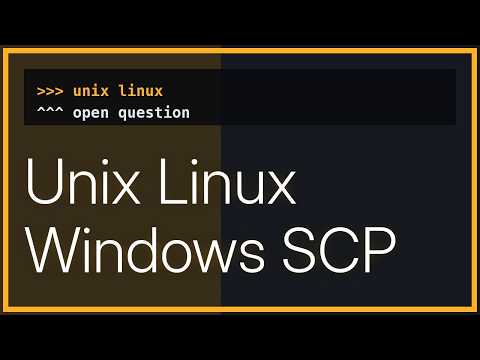 Transfer Files Unix Unix & Linux: How can I transfer files from UNIX to Windows? (4 ...