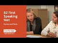 B2 first speaking test  florine and maria  cambridge english