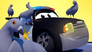 Авто Патруль - Голуби на ВЗЛЁТНО-ПОСАДОЧНОЙ ПОЛОСЕ! - Автомобильный Город 🚓 🚒 детский мультфильм Авто Патруль - Голуби на ВЗЛЁТНО-ПОСАДОЧНОЙ ПОЛОСЕ! - Автомобильный Город 🚓 🚒 детский мультфильм