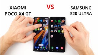 Xiaomi Poco X4 GT vs Samsung S20 Ultra | SPEED TEST