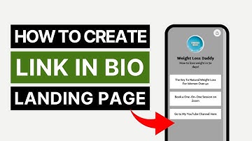 How to Create a Link in Bio Landing Page for Instagram & TikTok