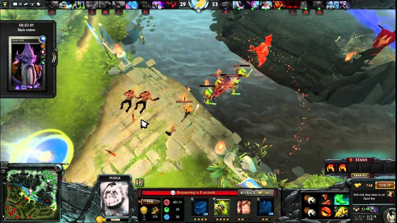 Dota 2 10v10 Purge YouTube