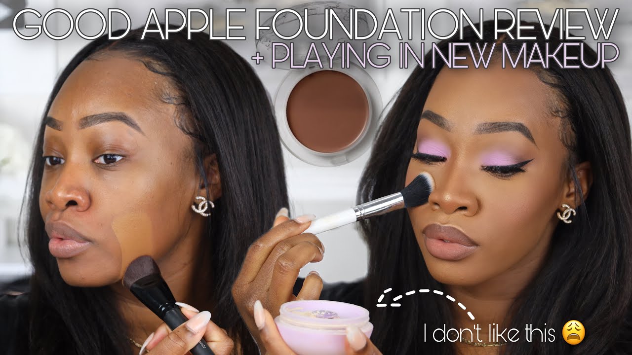 KVD Good Apple Foundation Balm REVIEW + More New Makeup! | Maya Galore