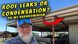 How to Prevent Condensation Under a Barndominium Metal Roof