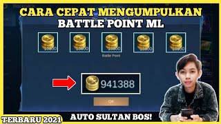 CARA MENDAPATKAN BATTLE POINT DENGAN CEPAT MOBILE LEGENDS TERBARU 2021 - TRICK MOBILE LEGENDS BP #3