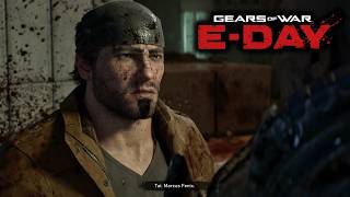 How Marcus got his Lip Scar Cutscene | Gears of War E-Day