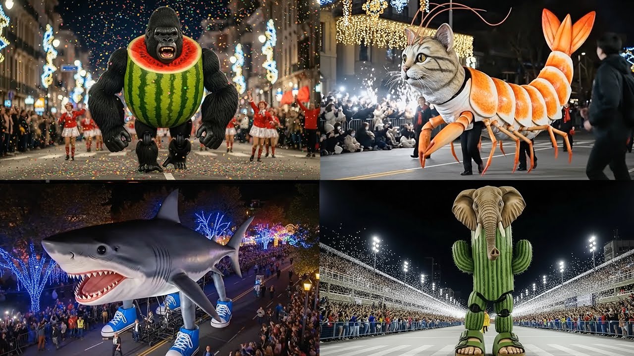 Sigma Boy x Italian Brainrot Parade ( Tralalero Tralala, Frigo Camelo, Chimpanzini, Ta Ta Ta Sahur)