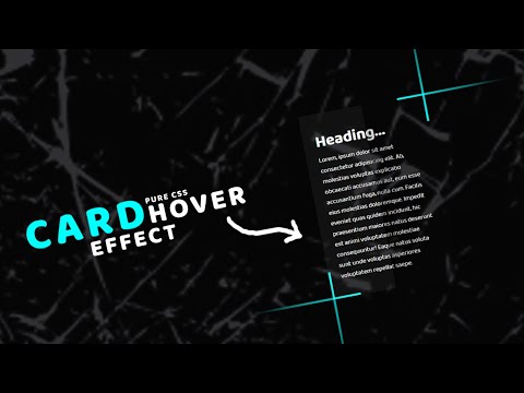 Neon Card Hover Effect with Pure CSS & Html | Encrypted Code