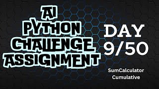 Day 8 AI Python Challenge Assignment screenshot 5