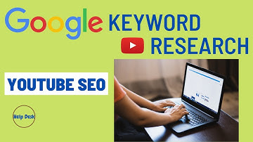 YouTube SEO Keyword Research Using The Google Keyword Tool | Help Desk