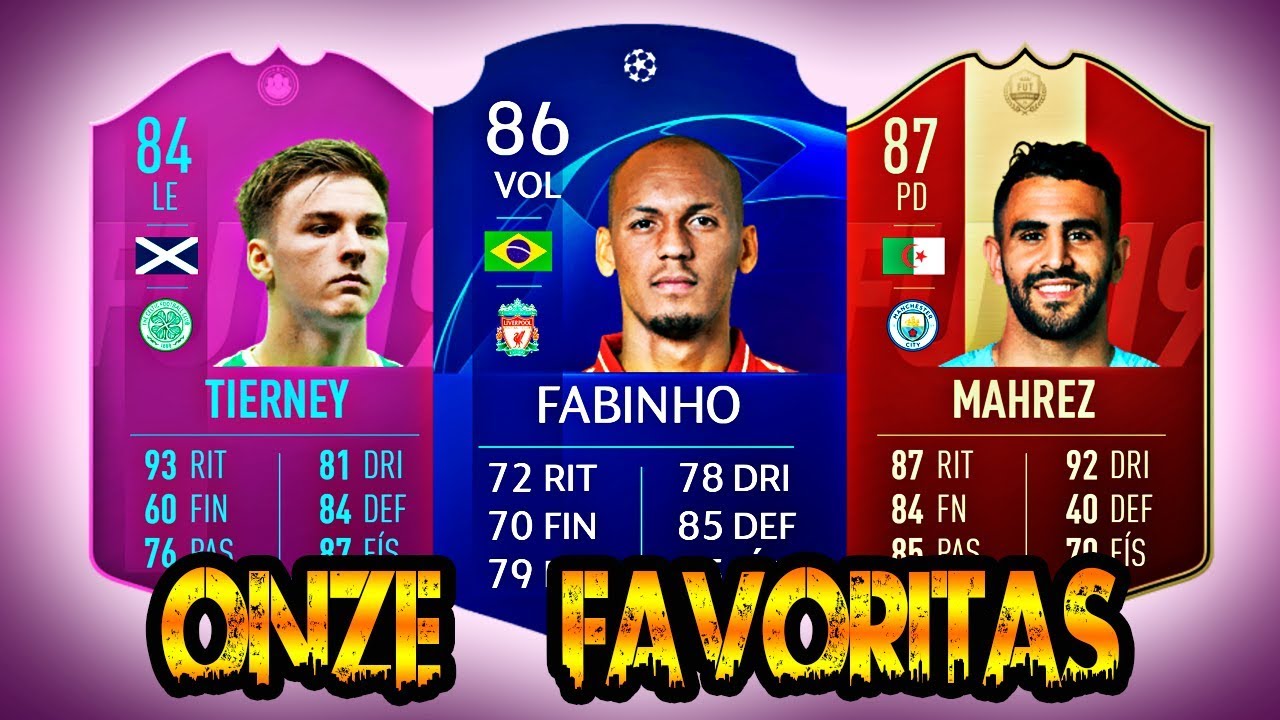 MINHAS CARTAS FAVORITAS DE TODO O FIFA 19!! DEVEMOS USAR NA WEEKEND