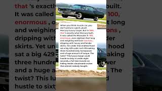 The 1969 Mercury That Hid a 429 Muscle Engine Inside a Two-Ton Luxury Barge
