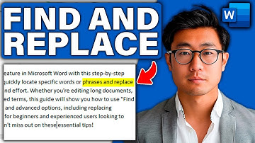 How to Use Find and Replace in Microsoft Word - Full Guide (Tutorial)