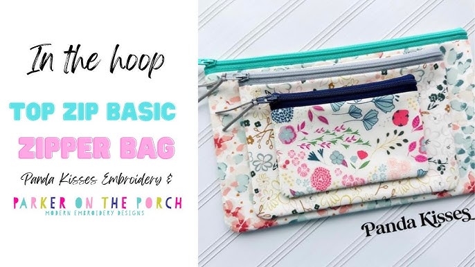 August Demo ITH Zippered Bags Hack 