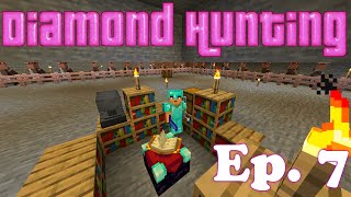 Diamond Hunting and Enchanting in Hardcore Minecraft!!!