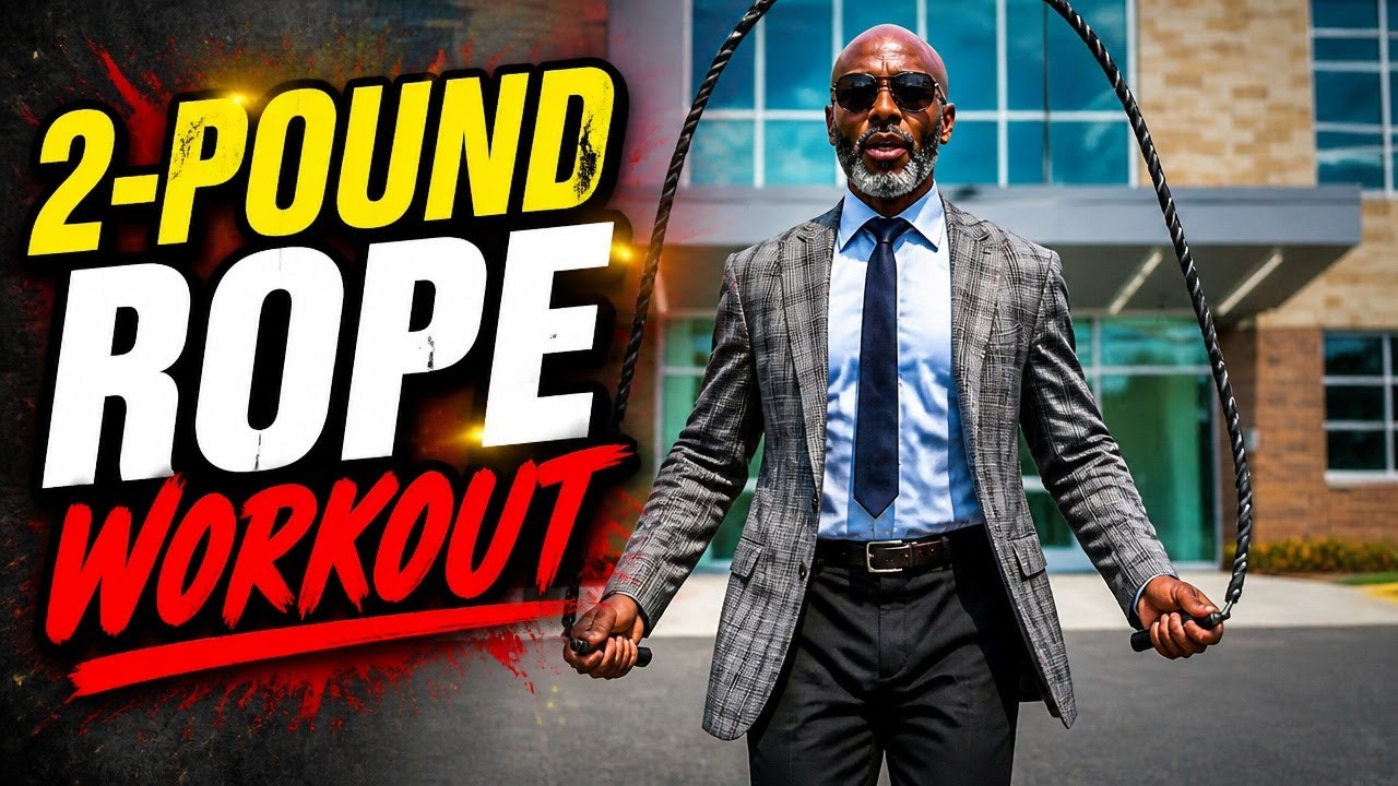 2 Lb Jump Rope 2-Pound Jump Rope Challenge Outside an Office Building | Fitness In A ...