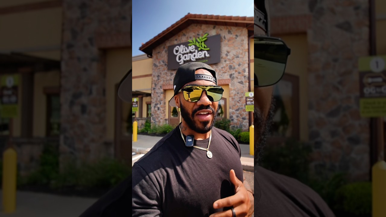 First Time Ever Eating In Olive Garden