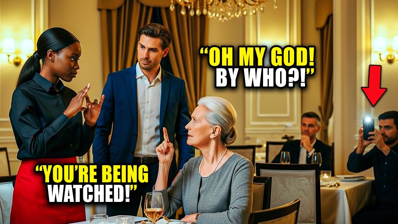 Shy waitress greeted billionaire’s deaf mom — her sign language left everyone shocked