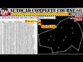 # 1 | How to import coordinate from excel to AutoCAD using Multiple Point Command | Urdu/Hindi