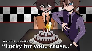 Lucky For You Cause Henry Emily And William Afton Inspired By Gacha