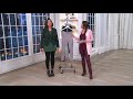 H by Halston VIP Ponte Ankle Length Leggings on QVC