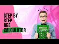 Step-by-Step Guide and Creating Your Own Age Calculator in #html #css #js