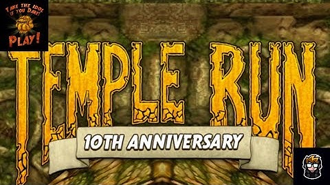 Temple Run 10th Anniversary Special Gameplay Walkthrough