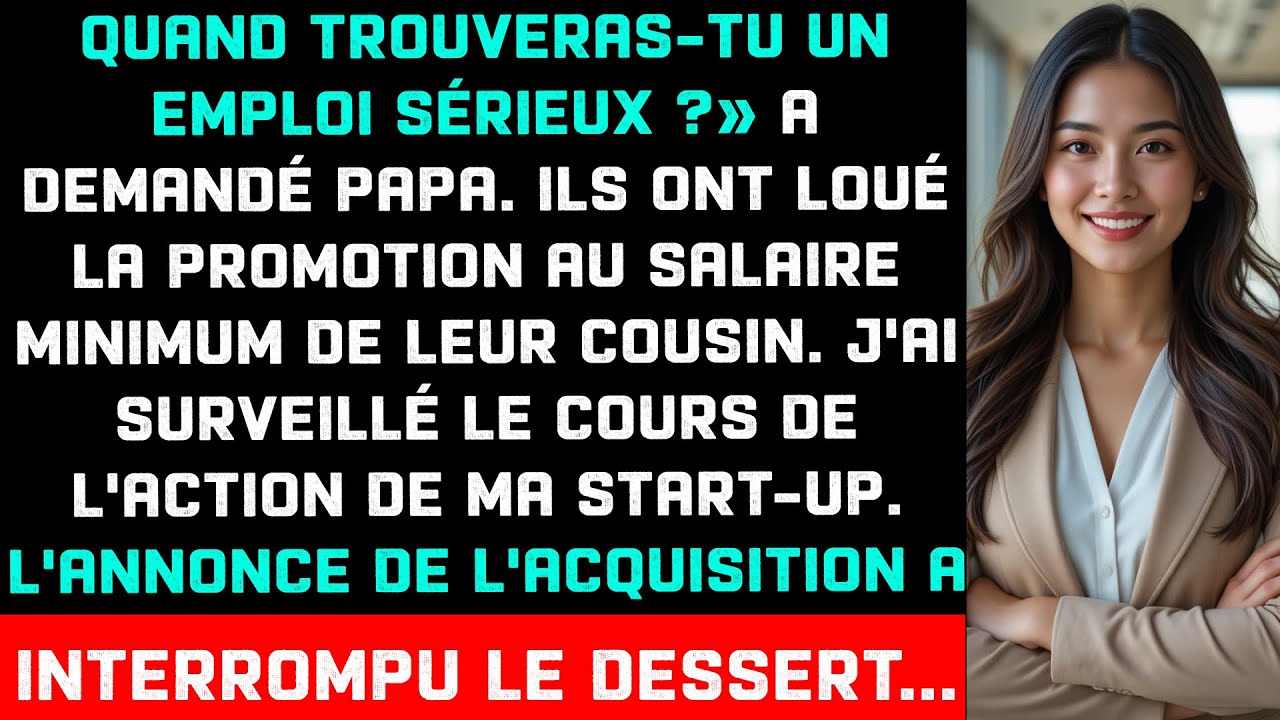 Au brunch dominical, ils rirent de mon « travail info » — Le PDG Fortune 500 nous rejoignit