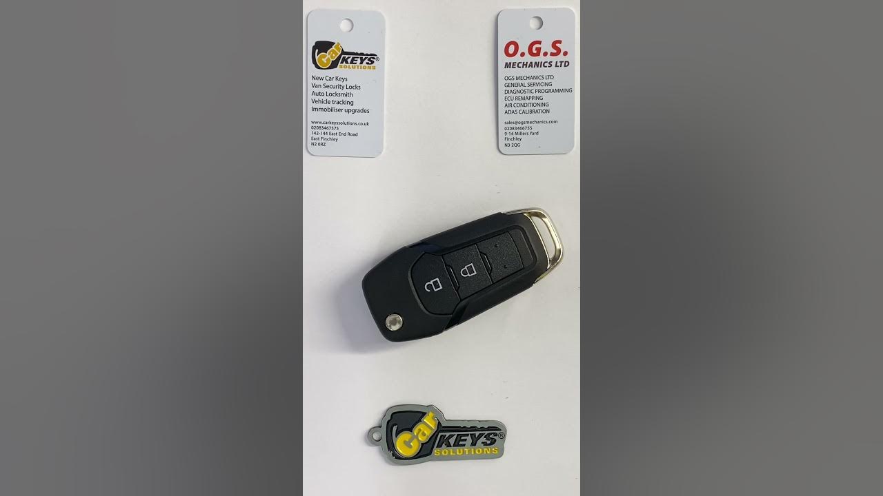 Ford Ranger key battery replacement - YouTube
