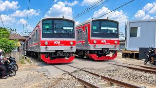 Download lagu RARE!! Update on the Batu Ceper Commuter Line Crossing Construction, The Only Triple Track Line i...