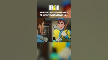 Waterboy joins Z-Team in Dispatch Episode 8 if you originally chose Phenomaman