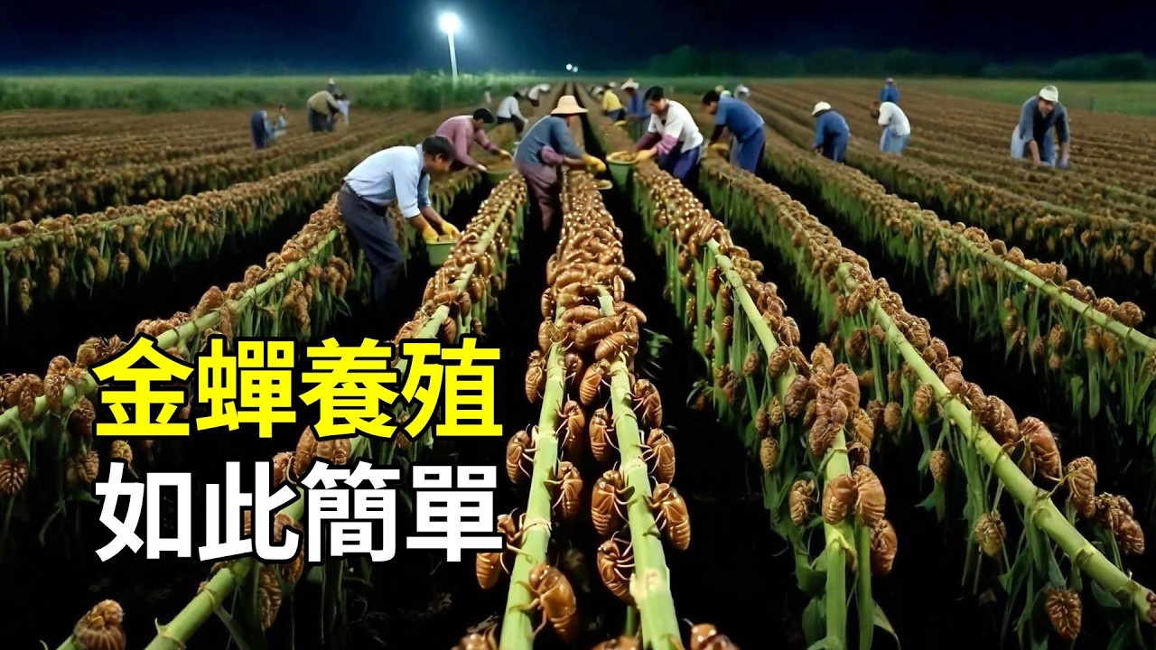 金蟬的秘密，養殖過程大開眼界