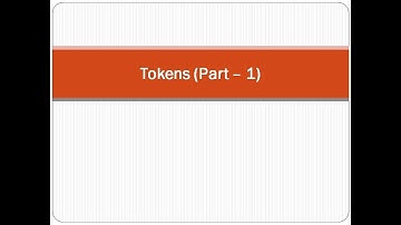 Tokens, Keywords, Identifiers, String, Constants, Operators, Special symbols in C language