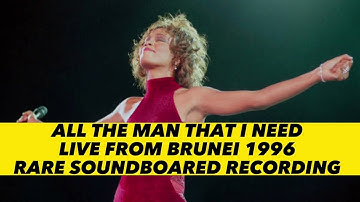 Whitney Houston All The Man That I Need Live In Brunei 1996 Soundboard Recording