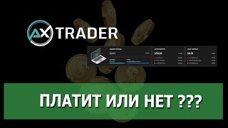 Ax Trader проверка вывода денег в 2021 году