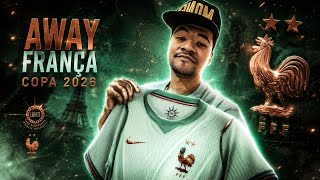 Camisa Away França Copa 2026 Direto da CSSBUY. Uma Camisa Bem Chamativa