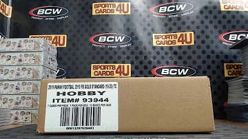 2019 Panini Gold Standard Football 6Box Half Case Team Break #9 (7-18-19)