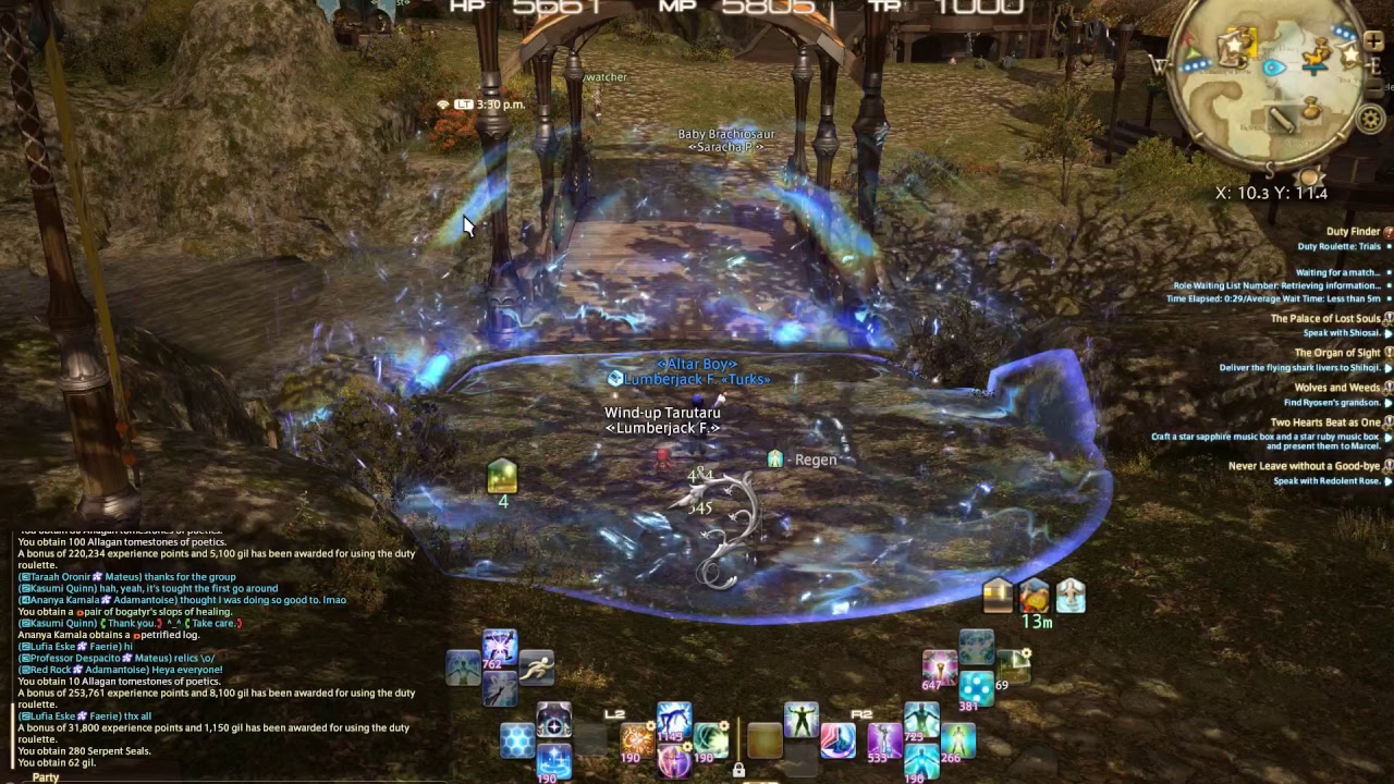 FFXIV Lumberjack Fantasies Live Stream YouTube