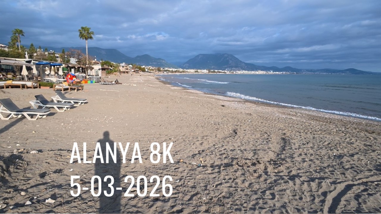 ALANYA 8K ЛЕТНЕЕ ТЕПЛО 5 МАРТА 2026